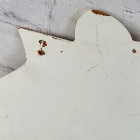 Hobby Lobby Kiss The Cook Chef Kitchen Tabletop Decor Hanging Wood 12"x16" - Picture 12 of 14